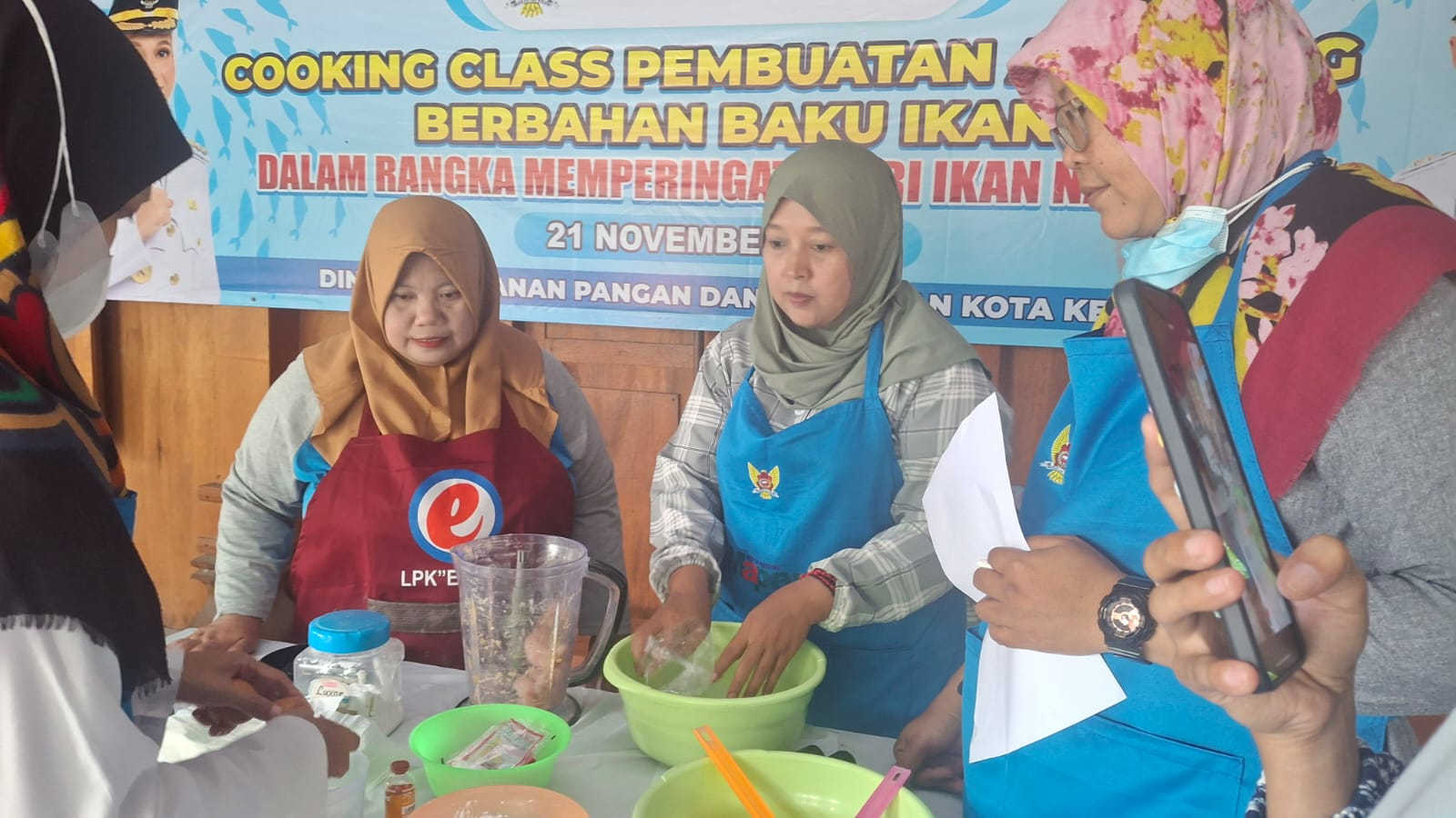 Pelatihan Pembuatan Amplang Tengiri